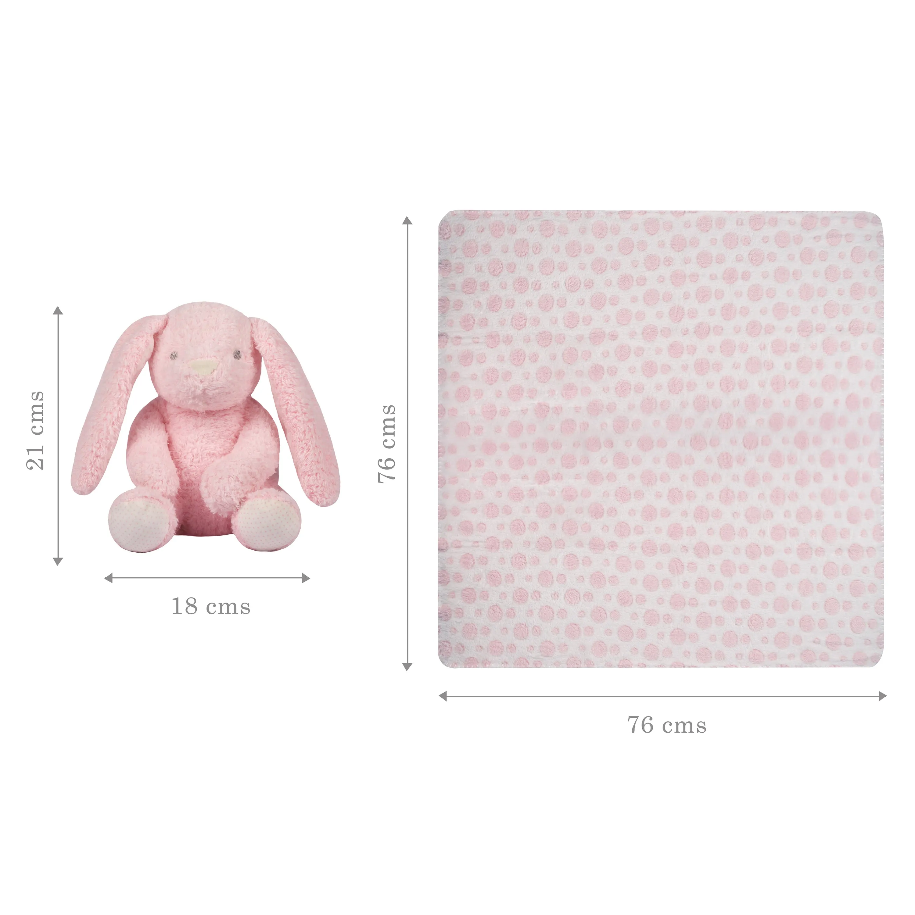 Abracadabra Toy With Blanket - Bunny