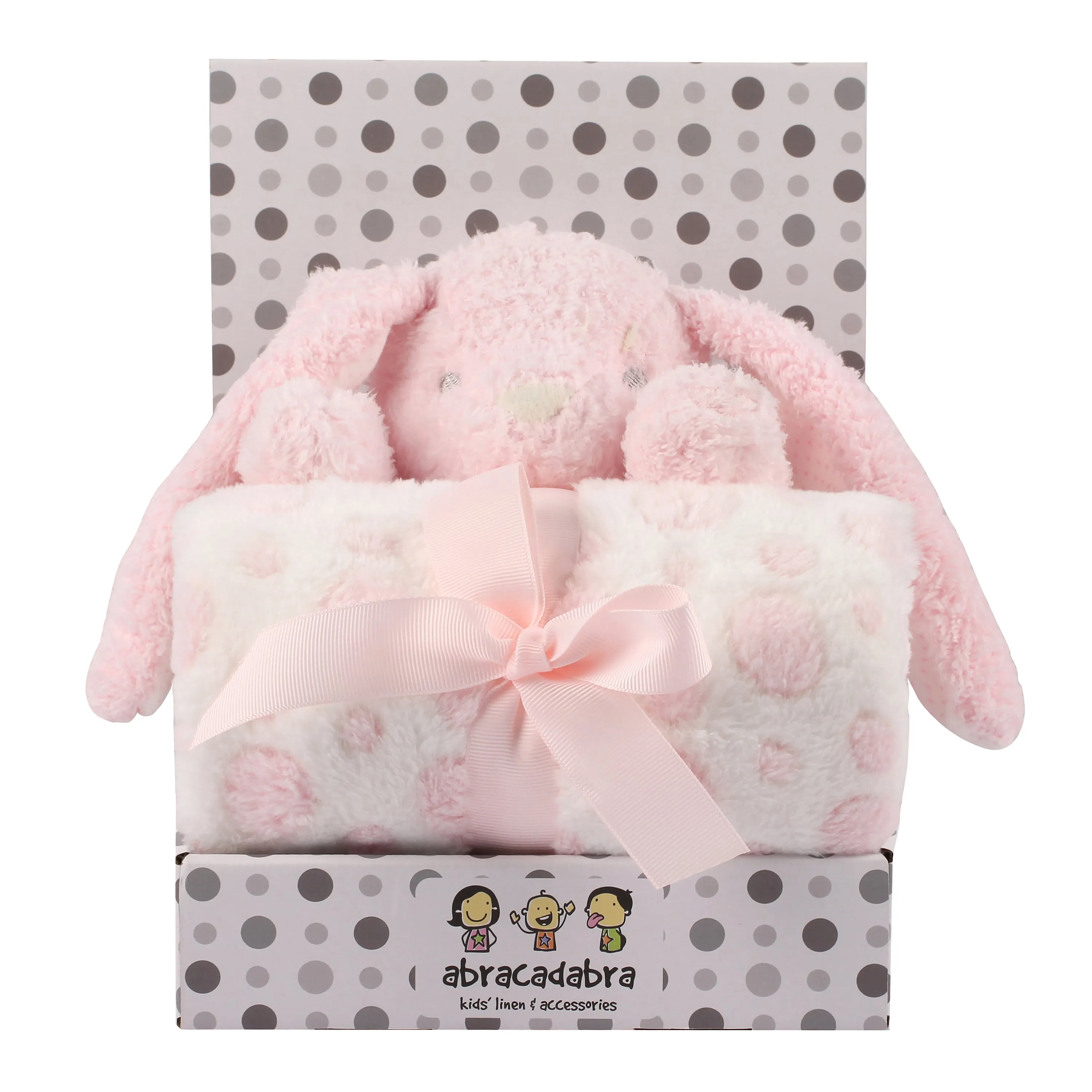 Abracadabra Toy With Blanket - Bunny