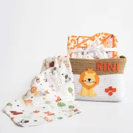 Baby Animals - Welcome Baby Gift Basket