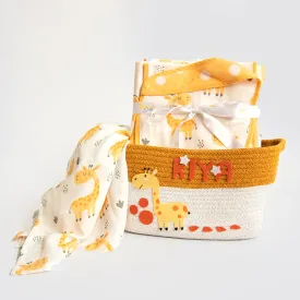 Baby Giraffe - Welcome Baby Gift Basket