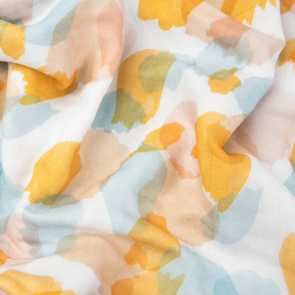 Bamboo Muslin Blanket - Shibori