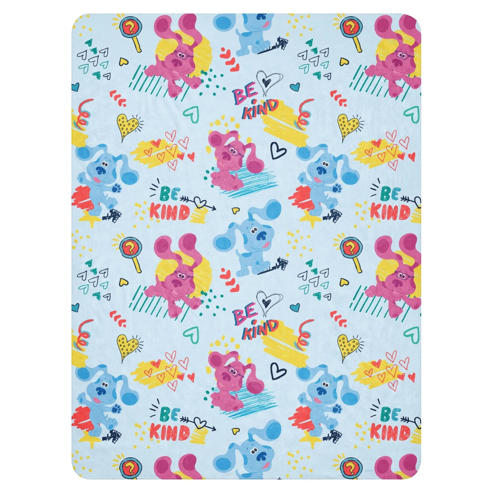 Blue's Clues Be Kind Sherpa Blanket