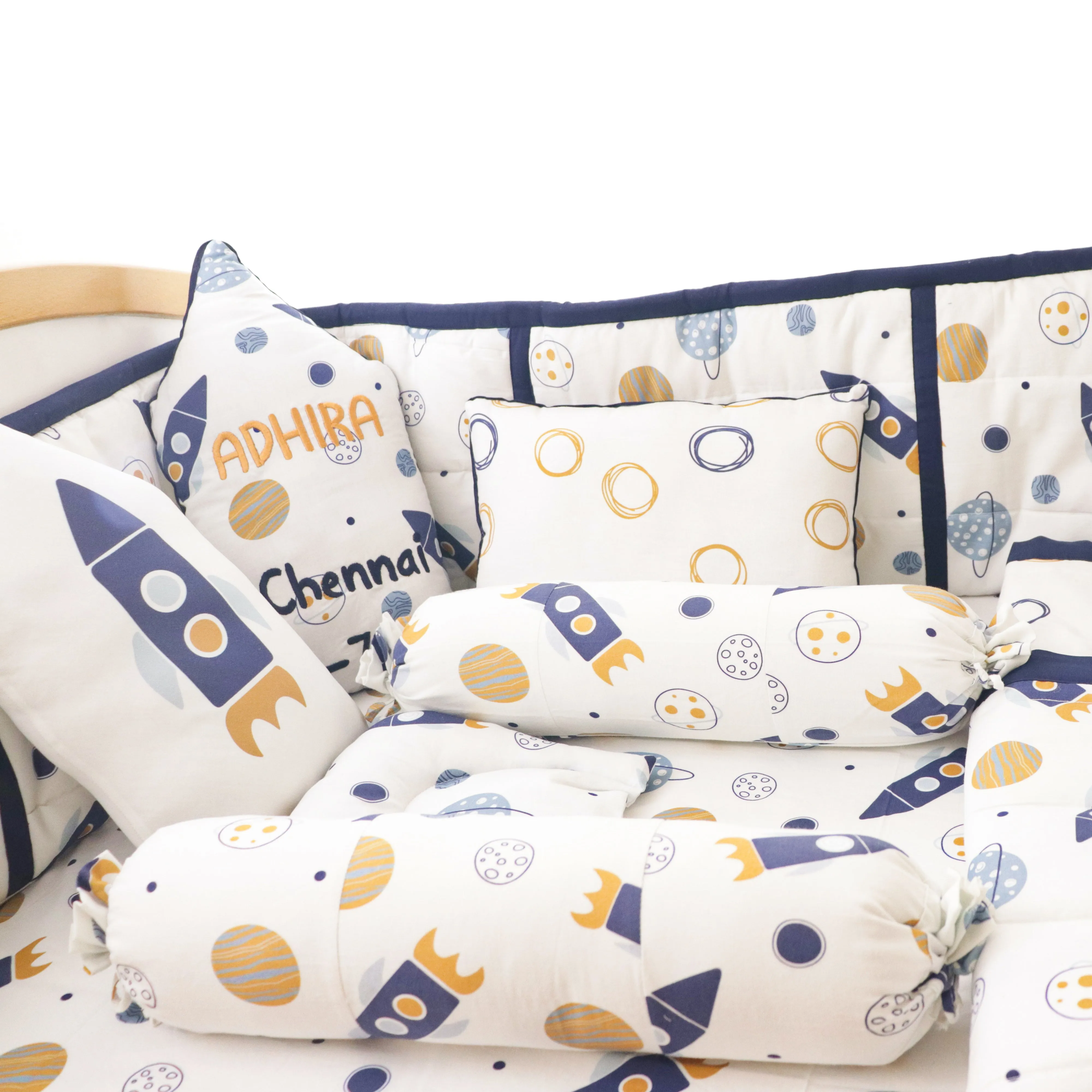 Child Of The Universe - Organic Cot Bedding Gift Set