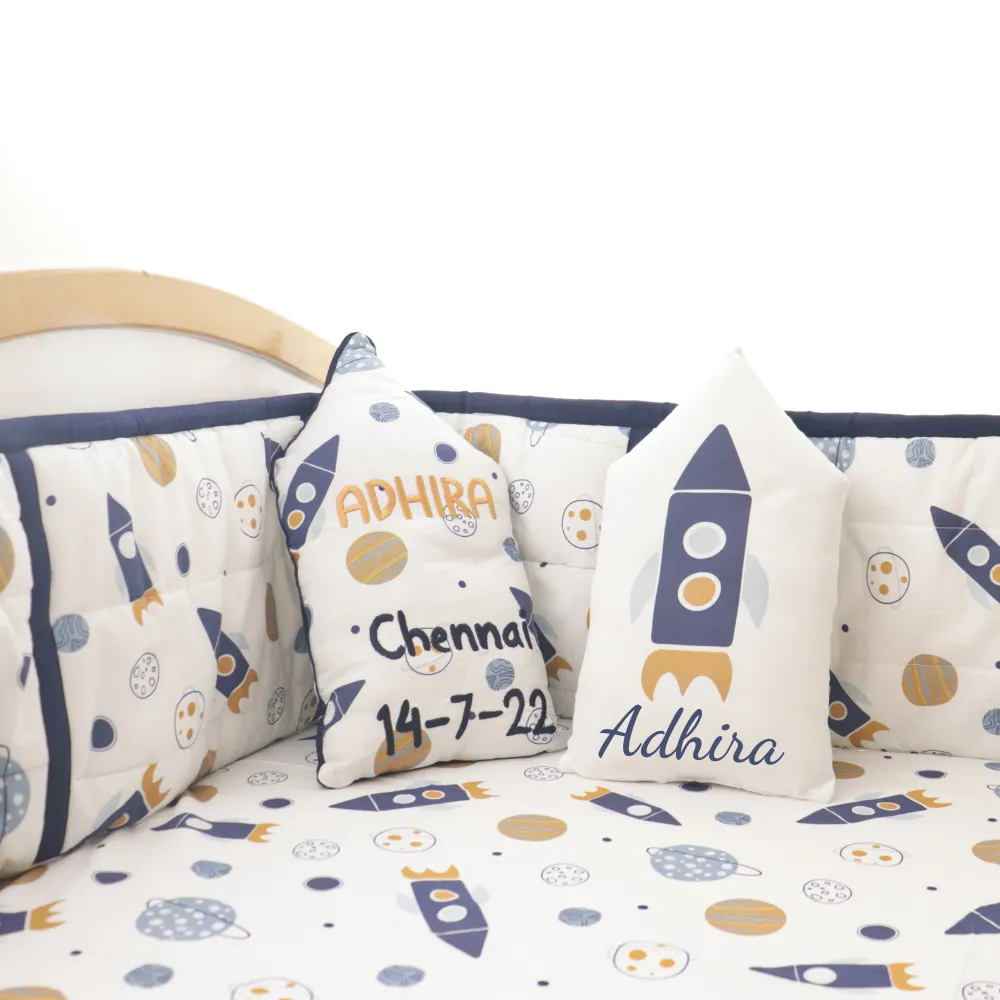 Child Of The Universe - Organic Cot Bedding Gift Set