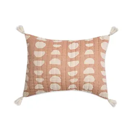 Crane Baby Jacquard Copper Moon Phase Pillow