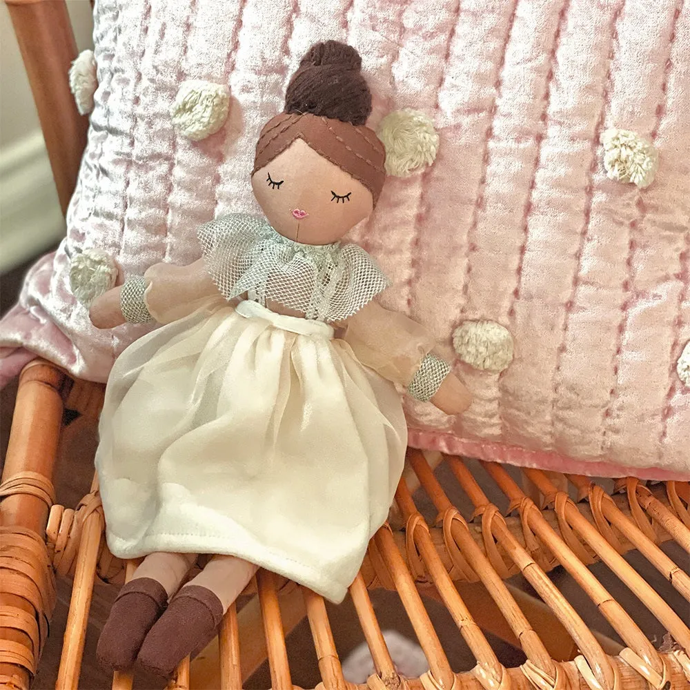 Crane Baby Parker Collection Velvet Pillow