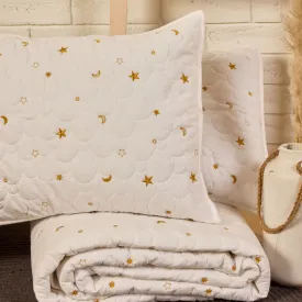 Dream a little dream Single / Double / King Bed Spread Set-White