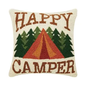 HAPPY CAMPER ⛺️ Hook Pillow