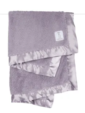 Little Giraffe Lavendar Chenille Blanket