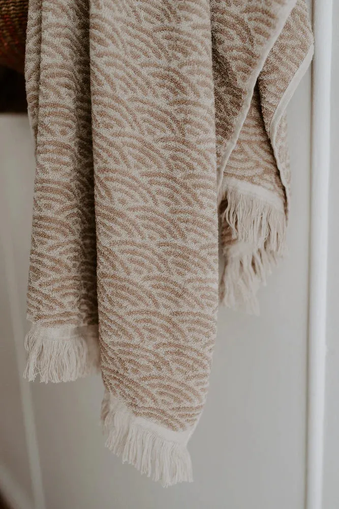 Organic Cotton Hooded Towel - Shell