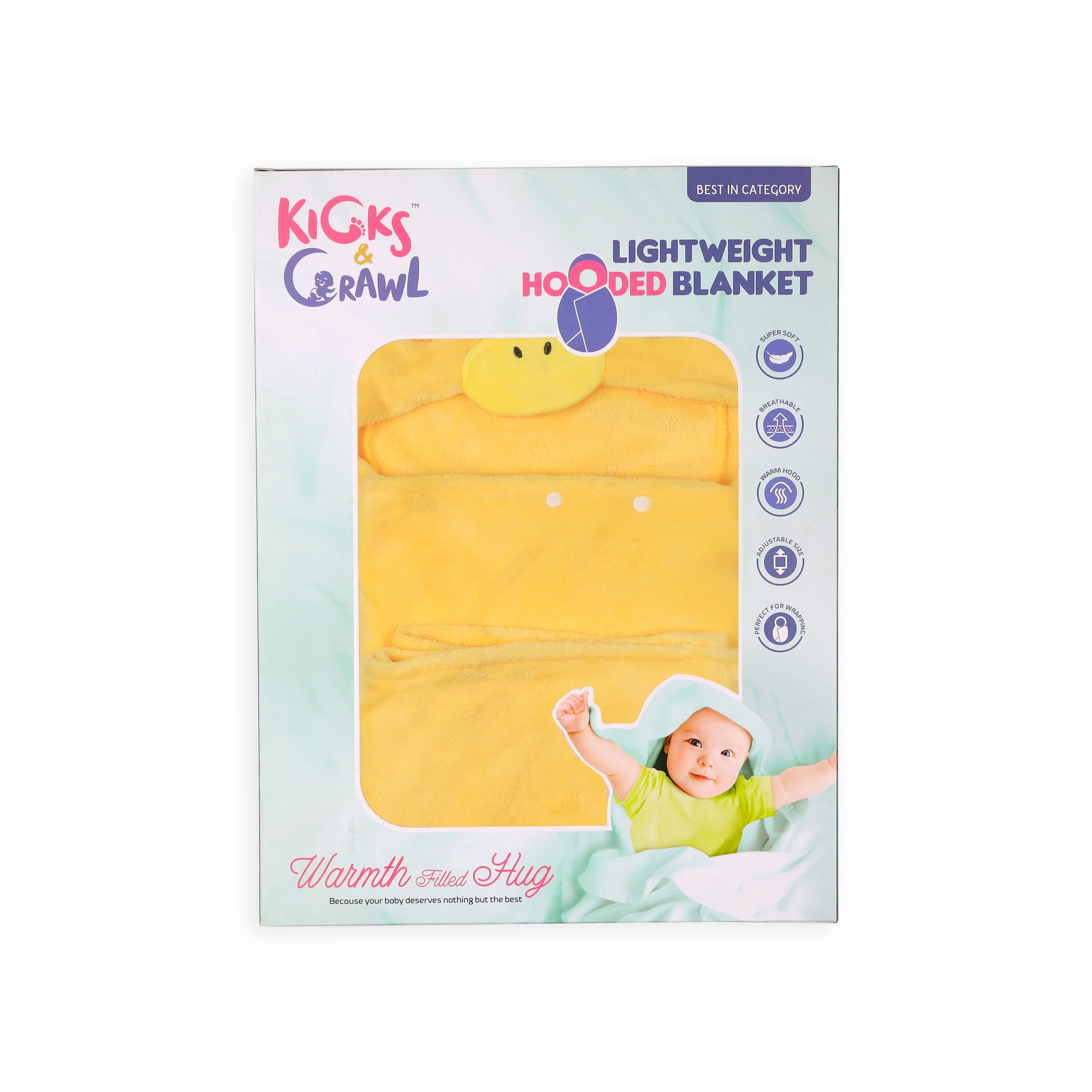 Quack Quack Hooded Blanket