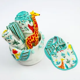 "Favorite Essentials" Organic Muslin Gift Hamper (Serengeti)